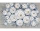 La Casa Ölbild handbemalt "Blüten weiss hellgrauer Hintergrund" 120x80 cm Artikelbild 1