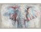 La Casa Ölbild handbemalt "Elefantenkopf bunt" 140x90 cm Artikelbild 1