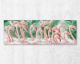 La Casa Ölbild handbemalt "Flamingoschwarm" 50x150 cm Artikelbild 1
