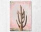 La Casa Ölbild handbemalt "Kaktus" rosa Mix 70x100 cm Artikelbild 1