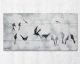 La Casa Ölbild handbemalt "Schwalben" 150x75 cm Artikelbild 1