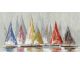 La Casa Ölbild handbemalt "Segelregatta bunt" 120x60 cm Artikelbild 1