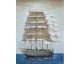 La Casa Ölbild handbemalt "Segelschiff Viermaster" 90x120 cm Artikelbild 1