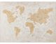 La Casa Ölbild handbemalt "Weltkarte in braun" 120x90 cm Artikelbild 1