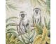 La Casa Ölbild handgemalt "2 Affen im Dschungel" 100x100 cm Artikelbild 1