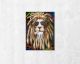 La Casa Ölbild handgemalt "Löwe mit Rastazöpfen u. Brille" 90x120 cm Artikelbild 1