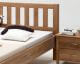 MS-Schuon Wildeiche Massivholz-Bett Ben