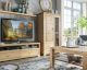 MassivHolz »Vita« Highboard-Vitrine