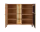 Massivholz »Ascona« Highboard III