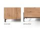 Massivholz »Ascona« Highboard Artikelbild 1