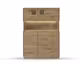 Massivholz »Davos« Highboard II