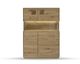 Massivholz »Davos« Highboard II