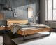 Massivholz »Edmonton« Wildeiche Balkenbett I