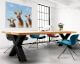 Massivholz »Factory« Wildeiche Esstisch X-Loft