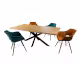 Massivholz »Fred double-X« Wildeiche Esstisch