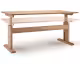 Massivholz »Genua« Schreibtisch I