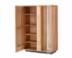 Massivholz »Lausanne« Highboard I