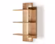Massivholz »Lausanne« Wandregal