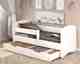Massivholz »Leni« Baby- und Kinderbett MDF weiß
