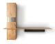 Massivholz »Lugano« Holz Wohnwand
