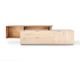 Massivholz »Lugano« Lowboard Aufsatz I