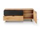 Massivholz »Lugano« Lowboard III mit Holzfüßen