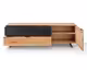 Massivholz »Lugano« Lowboard VI mit Holzfüße