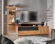 Massivholz »Lugano« Panel Wohnwand