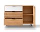 Massivholz »Lugano« Sideboard II mit Holzfüßen