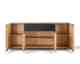 Massivholz »Lugano« Sideboard V mit Holzsockel