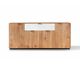 Massivholz »Lugano« Sideboard V mit Holzsockel