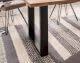Massivholz Oslo Untergestell Black
