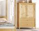 Massivholz »Solvita« Highboard II laugenfarbig
