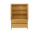 Massivholz »Solvita« Highboard II laugenfarbig