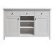 Massivholz »Solvita« Sideboard I weiß