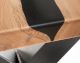 Massivholz »Tabula Rasa« Epoxid-Tischplatte gerade Kante
