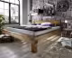Massivholz »Vancouver 1« Wildeiche Balkenbett