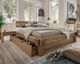Massivholz »Vancouver 2« Wildeiche Balkenbett