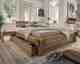 Massivholz »Vancouver 2« Wildeiche Balkenbett