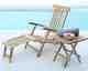 Möbilia »Teak« Gartenliege