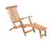 Möbilia »Teak« Gartenliege