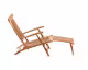 Möbilia »Teak« Gartenliege
