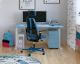 NowyStyl »Xilium G« Gaming Stuhl blau/schwarz
