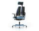 NowyStyl »Xilium G« Gaming Stuhl blau/schwarz