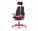 NowyStyl »Xilium G« Gaming Stuhl rot/schwarz