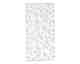 PIP Studio »Les Fleurs« Hand-/Badetuch Weiß