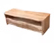 SIT »Albero« Baumkante Lowboard - 3 Schubfächer, 1 Fach
