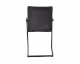 SIT Armlehnstuhl, 2er-Set Wildleder Schwarz