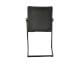 SIT Armlehnstuhl, 2er-Set Wildleder Schwarz