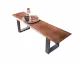 SIT Baumkante Massivholz Bank